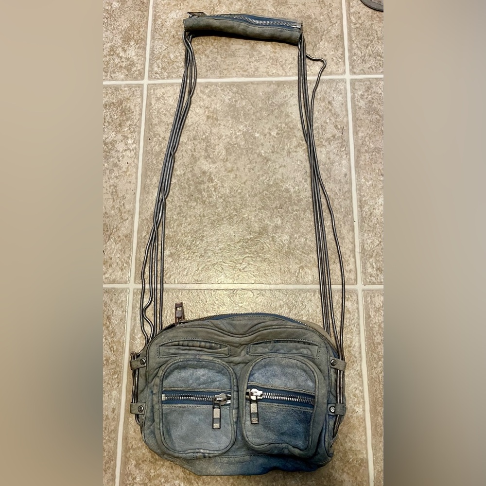 Alexander Wang Brenda Denim Leather Bag
